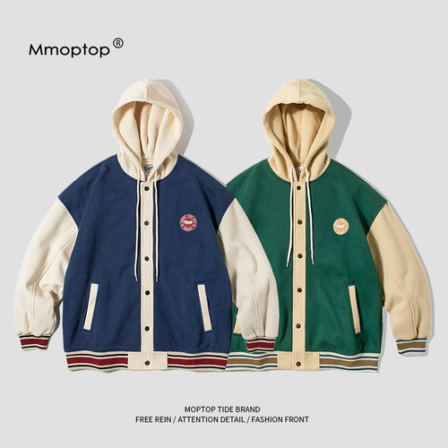 Демисезонная бейсбольная форма для влюбленных, мужская куртка, в корейском стиле