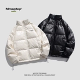 Tide, зимний трендовый полиуретановый пуховик для влюбленных, мужская куртка, оверсайз, утиный пух