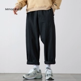 Летние японские ретро штаны, свободный прямой крой