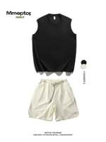 Черные штаны, майка топ, комплект