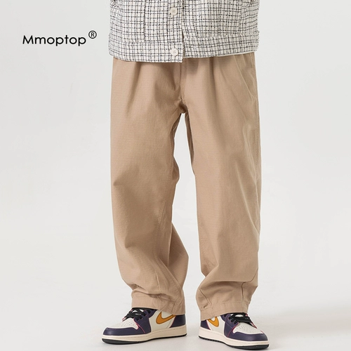 Летние дышащие штаны для отдыха, в американском стиле, свободный крой