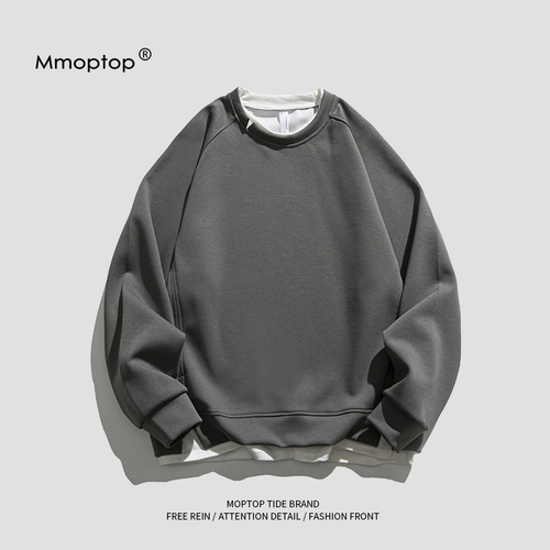 Цветной комплект, свитшот, весенняя осенняя утепленная толстовка, мужская куртка, оверсайз