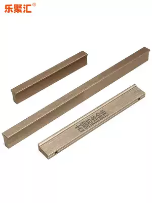 Chinese wardrobe brushed gold bronze golden handle Weifa hardware accessories whole cabinet light luxury cabinet pull door handle