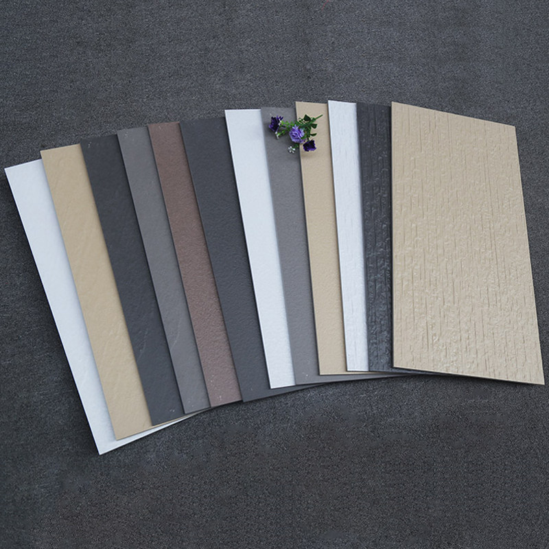 Whole body full tile balcony wall brick black gray whole body brick outdoor non-slip floor tile powder room tile 300X600