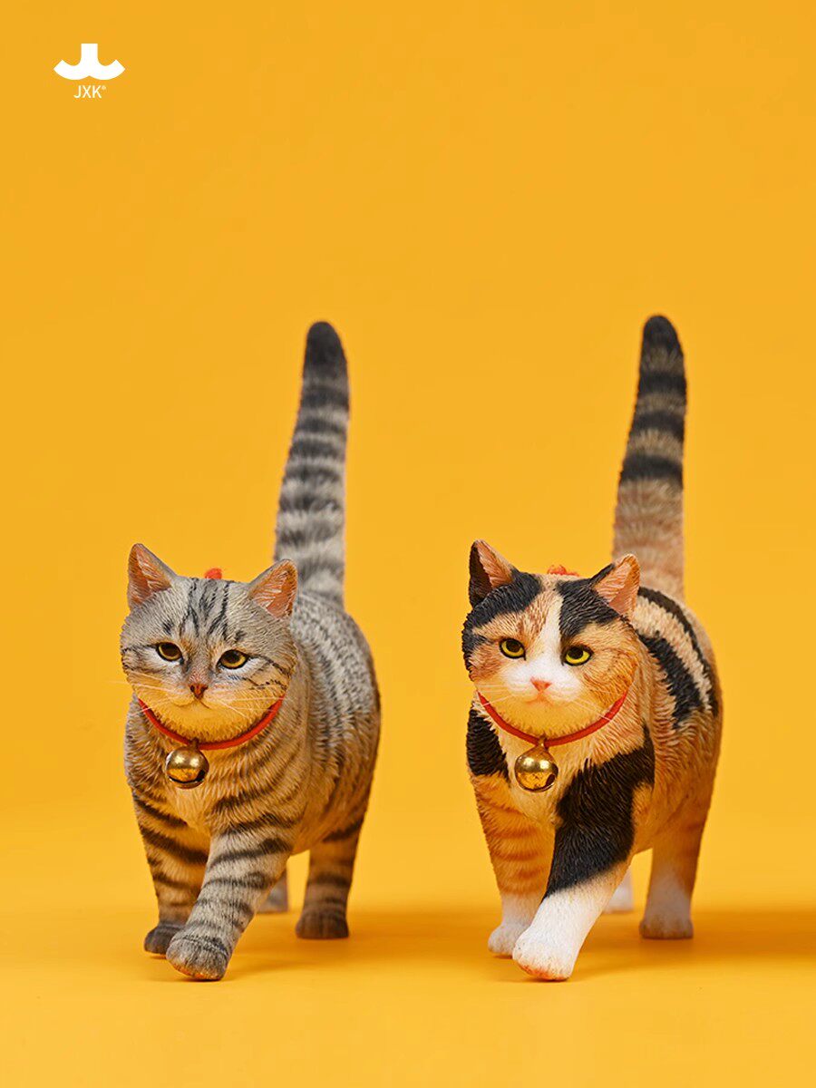 种草分享】null [CN造物] JXK田园猫橘猫狸花三花仿真猫咪周边模型手办