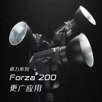 nanlite Nanguang Forza 200W studio portrait fill light professional film and television lights live broadcast South Crown LED lights