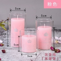 Power outage spare large candle disaster prevention emergency candle home lighting romantic candlestick safety windproof bold aroma wax