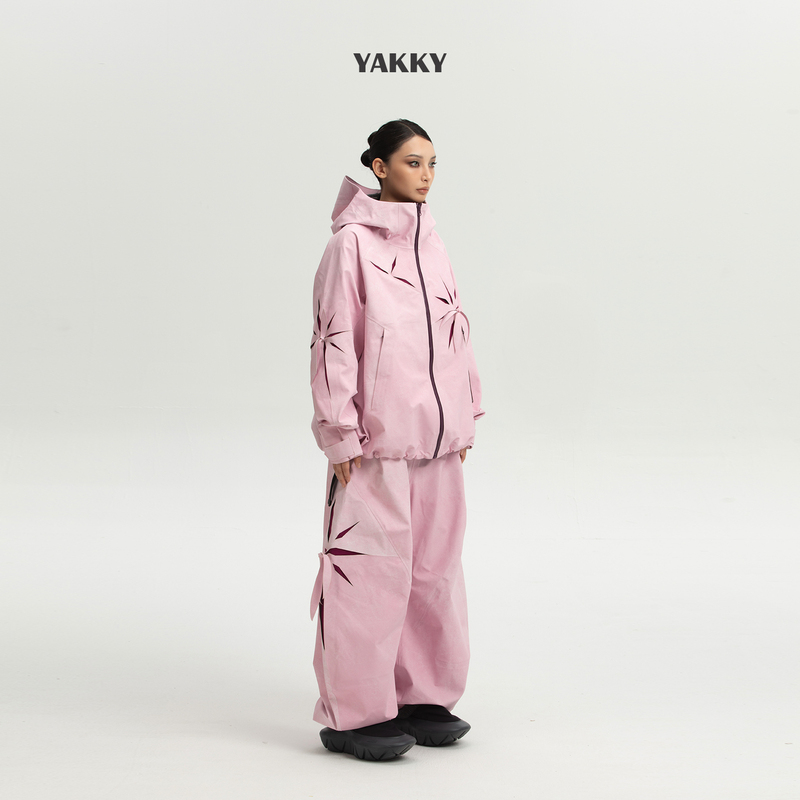 【26 New Products】Yakky Starburst Series Unisex 3L Ski Suit Top Waterproof Jacket and Snow Pants Set 【26 New Products】Yakky Starburst Series Unisex 3L Ski Suit Top Waterproof Jacket and Snow Pants Set