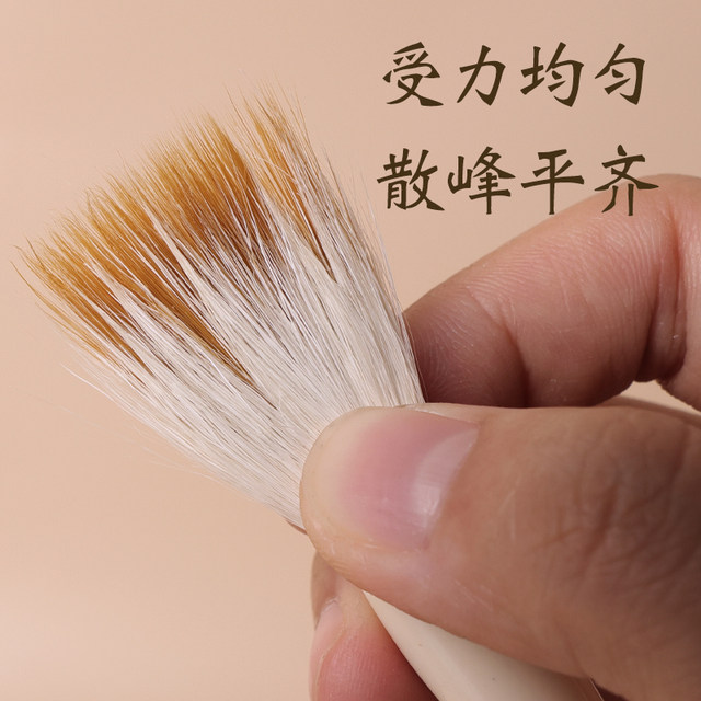 Marley Brand Beginner Calligraphy Brushes for Children and Primary/Secondary School Students, Set of 3, Including Mixed Bristles and Wolf Hair, Suitable for Beginners, Large, Medium, and Small Regular Script, Professional-Level Calligraphy Practice for Students and Adults, Regular Script and Cursive Script Calligraphy Pens