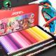 Mali Brand 72-Color Oil-Based Colored Pencils, 48-Color 120 Water-Soluble Colored Pencils, Colored Pencils for Hand-Drawing, Professional Student Water-Soluble Drawing Pens Set, Beginner Drawing Art Student Special Drawing Gift Box