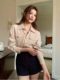 2025 Spring New Design Niche Shirt Old Money Style Pocket Long Sleeve Shirt Women's Casual Versatile Top