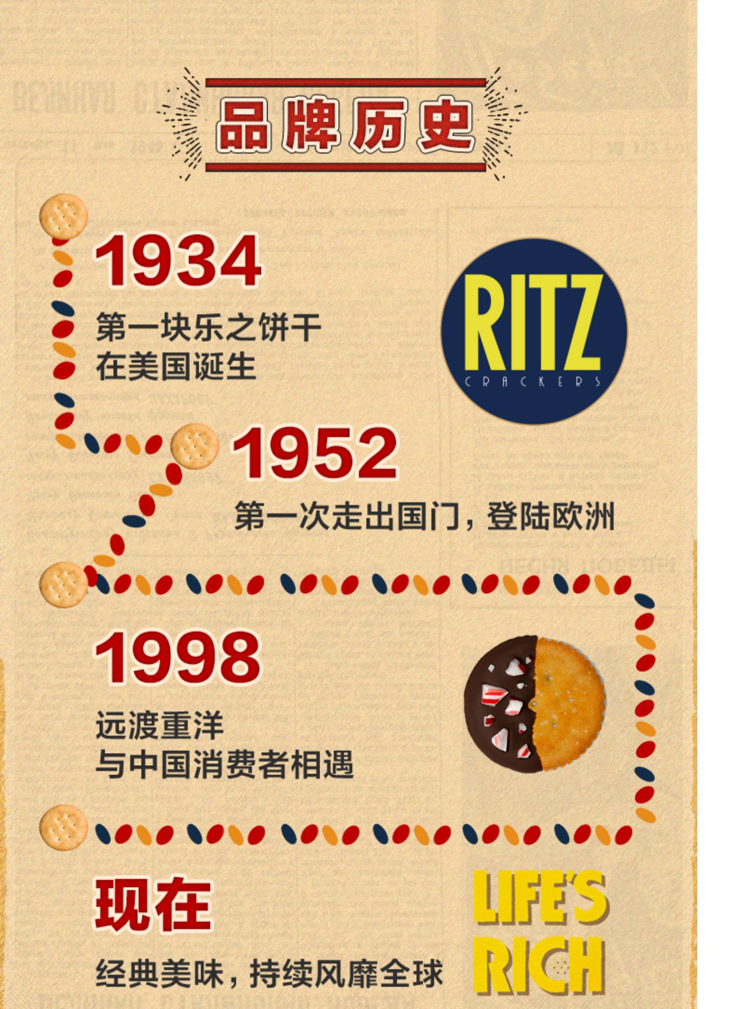 RITZ乐之进口零食芝士柠檬夹心办公室零食