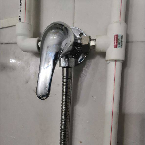 Electric water heater wall mounted surface mounted rain shower valve hot and cold switch with water solar water mixing valve