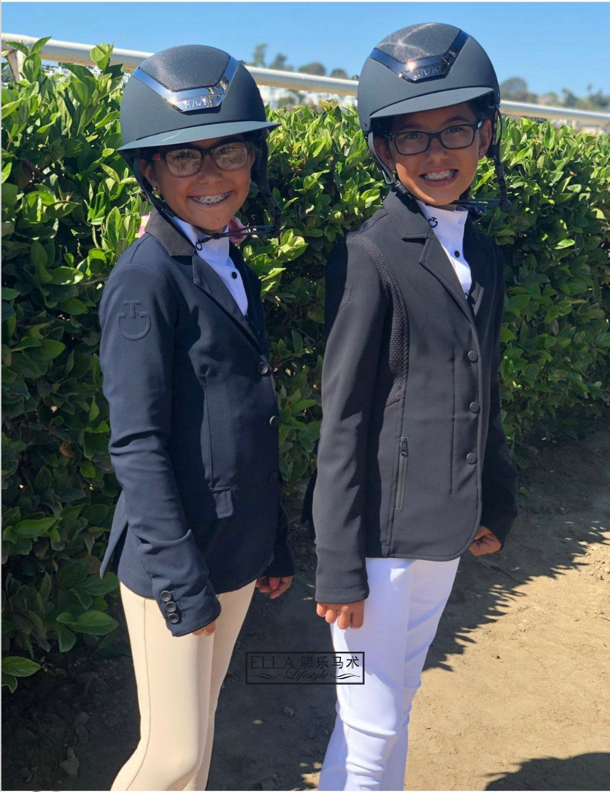 Yili Equestrian) The Italian Kask Children's Adult Breathat Dogma Chrome Liglt Navy