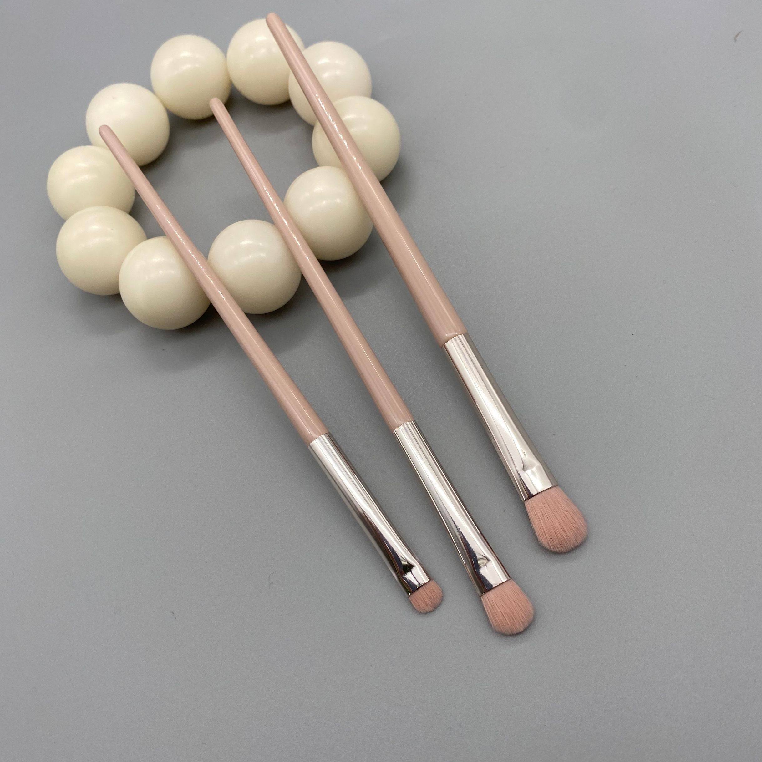 Landis makeup brush set eye shadow brush soft hair eye three-pack detail brush Cangzhou brush makeup set