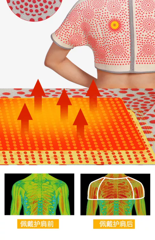 Chu vi vai, tự sưởi ấm, bảo vệ vai, áo đốt sống cổ, áo ngủ đặc biệt mùa xuân và mùa thu cho nam và nữ, hiện vật bảo vệ vai mùa đông
