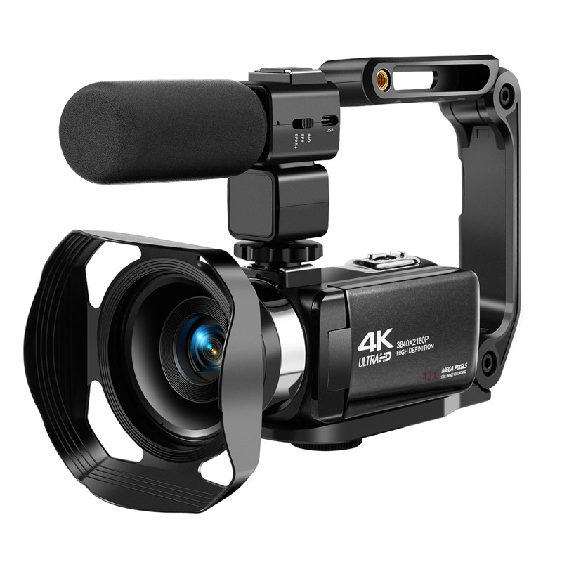 Jiangyou V4 Handheld Professional Dv Camera 4K High-Definition Digital Camera Video Camera Convenient for Home and Travel Use