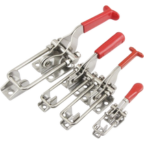 304 stainless steel quick adjustable buckle lock clamp box buckle lock clamp handle quick door bolt clamp 431