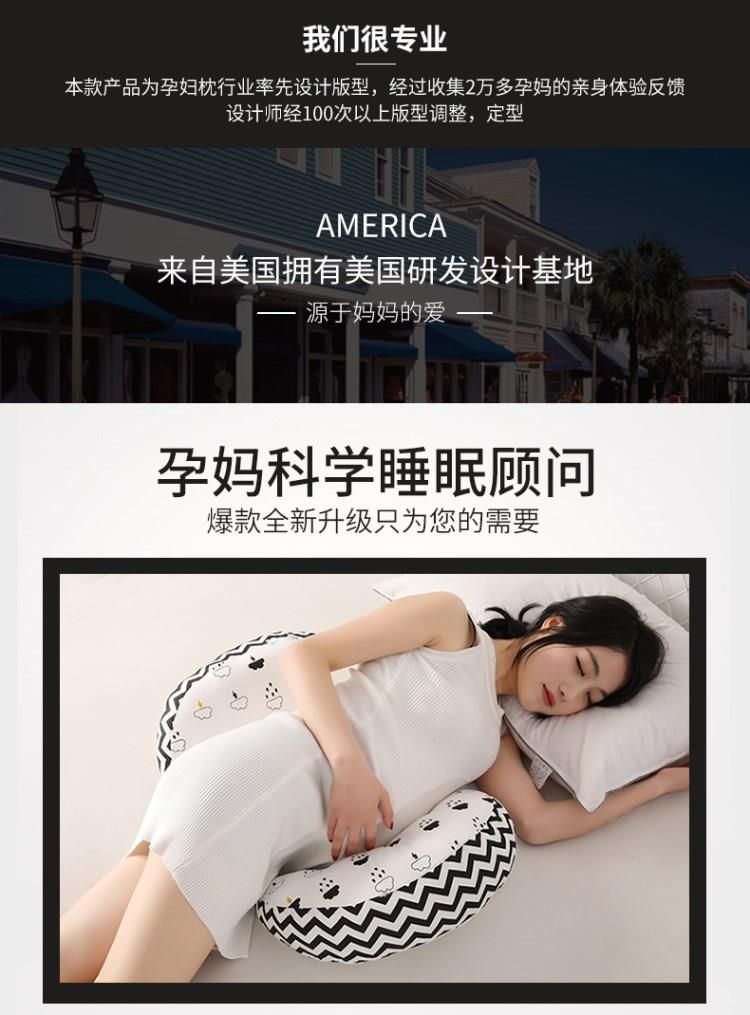 Vật tư hồi phục Gối nhân tạo Mềm mại Gối trái của phụ nữ Hỗ trợ Bụng Hình chữ U Gối Bụng Pad Đau Đau - Nguồn cung cấp tiền sản sau sinh