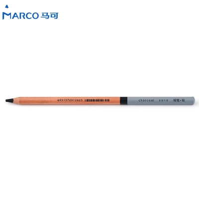 Marco Marco Pencil Renault Printed Pen Cassenger Pen Студент рисунок художественные продукты Ученые по живописи с мягкой углеродной ручкой 3010 Профессиональная закуска углерод