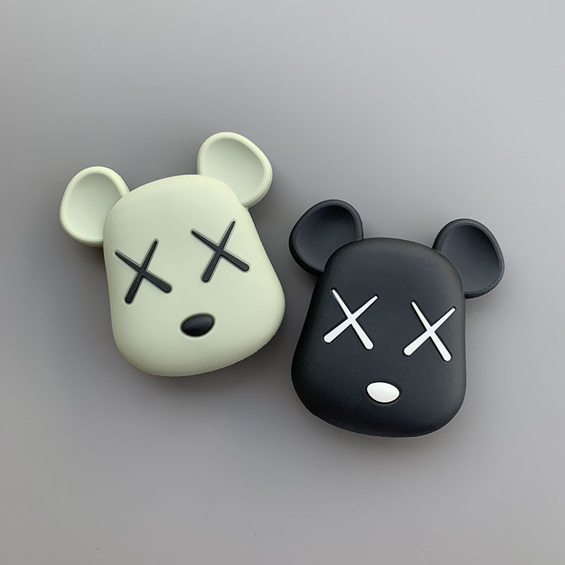 Suitable for modern famous map key set ix25 Langdong TUCSON Sonataix35 cartoon violent bear keychain