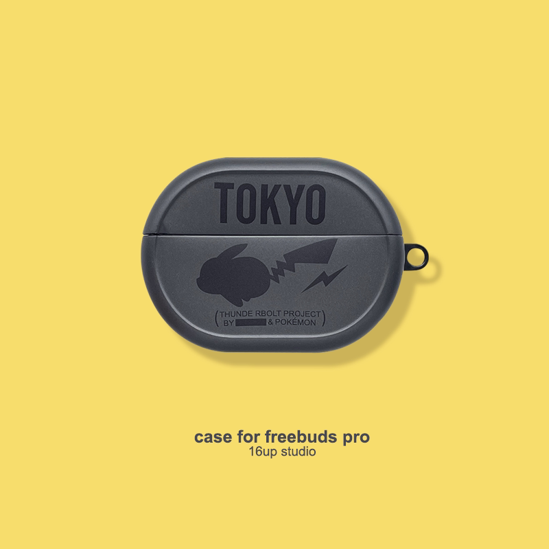 Pikachu Fujiwara applies freebuds protection shell pro lovers Huawei 3 4 generation Bluetooth headphone sets soft tide