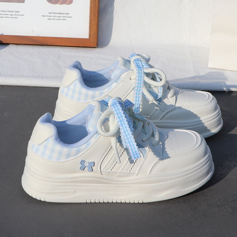 2025 Summer New Breathable Versatile White Sneakers for Women ins Trendy Niche Student Casual Sports German Training Shoes Autumn