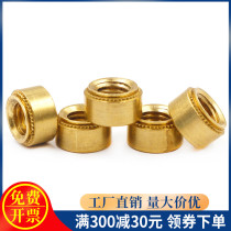 Copper rivet nut M2 M2 5 M3 M4 M5 M6M8M10M12 Brass rivet nut for copper aluminum plate