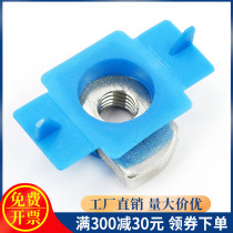 304 stainless steel spring nut block plastic wing nut pressed block screw cap rhomboid rectangular M6M8M10M12