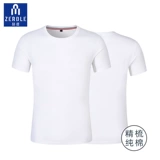 zerdle Хлопковая футболка, рубашка, делается под заказ, с печатью вашего логотипа