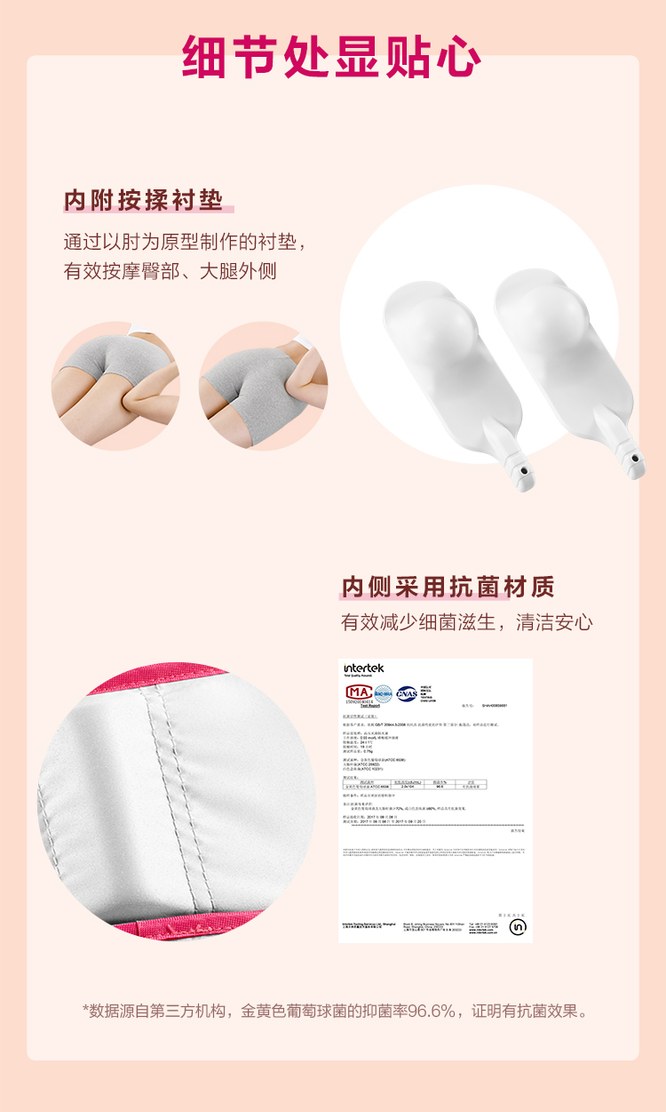 Panasonic松下 盆骨按摩仪 按摩美体二合一 图13