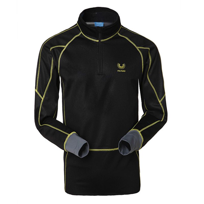 Tutu outdoor ACANU Akenno men's quick-drying fleece riding breathable long-sleeved comfortable half-zip pullover