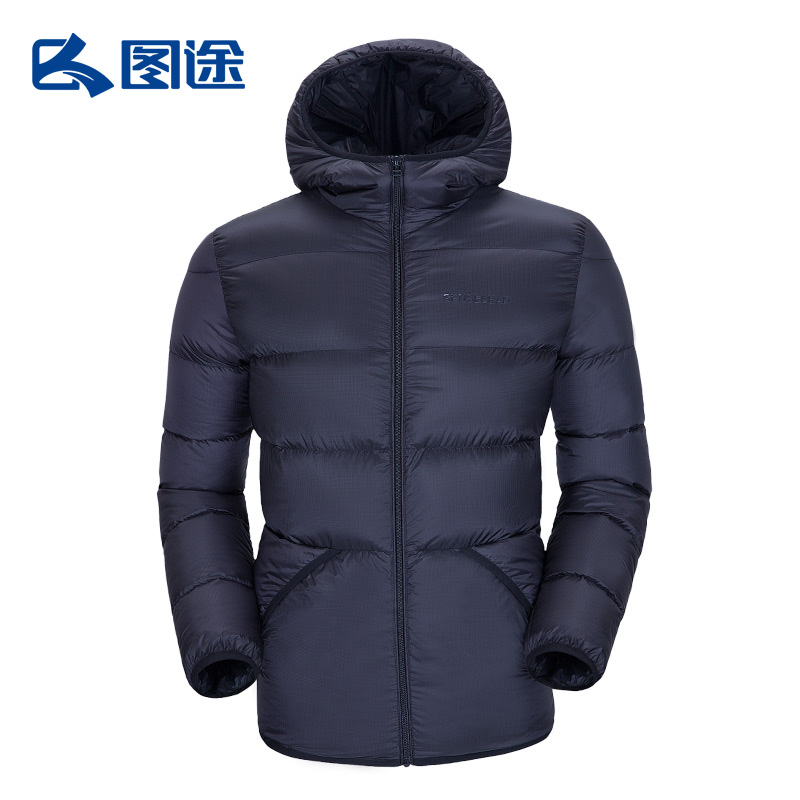 Tutuo Outdoor Winter Winter Couple thickening coat New Hat Pure White Duckle Down Cover