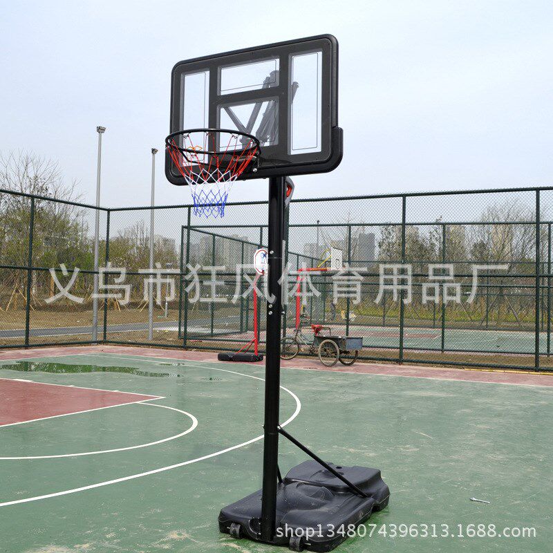 Adult children Height basket Basketball Stand Mobile Lift Basket rack PVC rebounds Outdoor Home