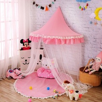 Childrens tent Indoor princess girl boy baby home kindergarten decoration Half moon reading corner reading hut