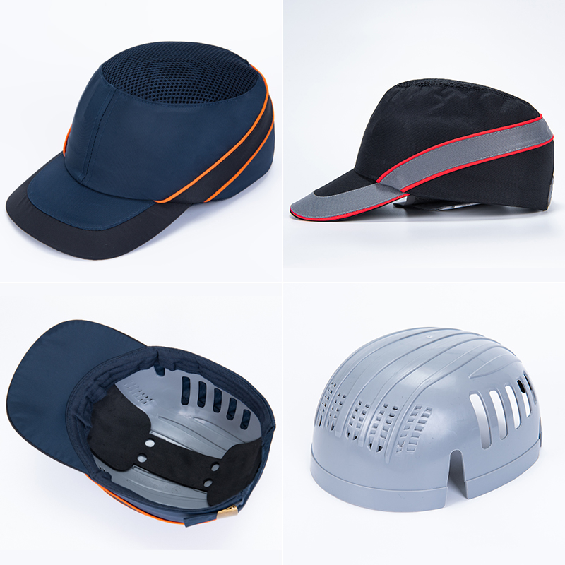 Lightweight portable hard hat bumper cap delta same factory protective shade baseball peaked cap custom hard hat