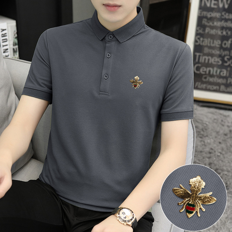 Suitable for Fuluoyiweimu Men's Clothing Collaboration 2026 Summer Polo Shirt Men's Short-Sleeved Collared T-Shirt Men's Polo Shirt