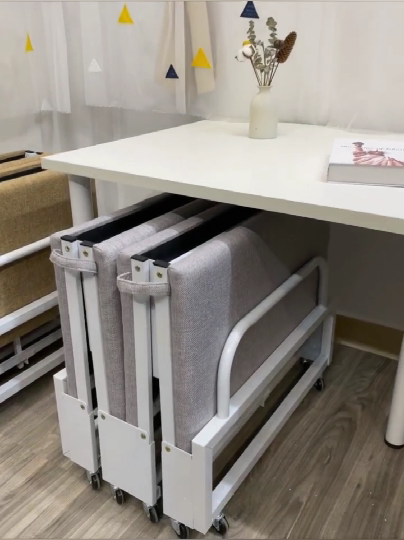 Office folding bed Campus Lunch folding bed Office nap bed household multi-function folding bed