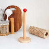 Вертикальное бумажное полотенце стойки без удара цвета шариковая крышка кухня ресторан деревянный веревку для хранения веревка