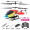 Upgrade to be more resistant to falls - Recommended for beginners - Intelligent fixed height alloy 4.5-ton cool red one click takeoff - landing+side flight