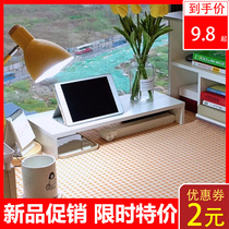 Display Rack Computer Raise Dormitory White Bracket Desktop Keyboard Organize Storage Shelf