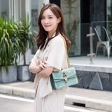 Сумка через плечо, модная универсальная цепь, сумка на одно плечо, коллекция 2021, Таиланд, с вышивкой