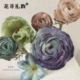 Цветы, поглощающие красительский агент розы, звездный макарон, раскраска