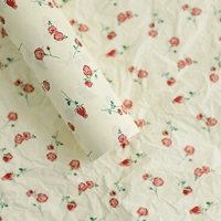 Роза Сиднейская бумага густая [Желтый нижний красный цветок] 20 кусочков 50*70 см.