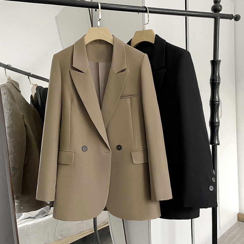 Trendy Korean Women's Blazer 2026 Spring and Autumn Fashion High-End Street Style Loose Casual Versatile Suit Jacket