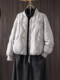 Trendy brand fashionable light down jacket for women 2025 winter short baseball collar silhouette thickened jacket