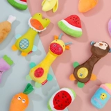 Игрушка, плюшевая мультяшная кукла, комплект, домашний питомец, издает звуки