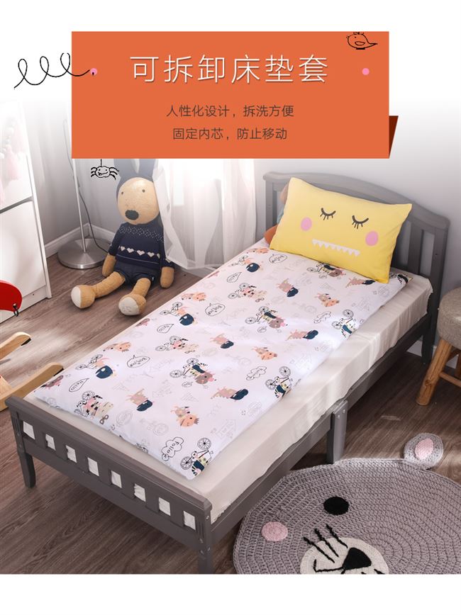 Mẫu giáo chăn ba mảnh chăn bông cho trẻ em sáu mảnh ngủ trưa bé vào giường chăn chăn lõi - Bộ đồ giường trẻ em 	chăn ga gối hoạt hình cho bé