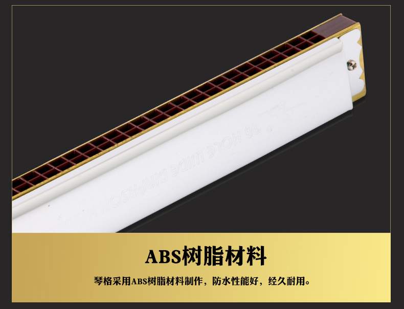 Harmonica 28 lỗ c typography giọng rộng phạm vi trẻ em mới bắt đầu người lớn chơi nhạc cụ chuyên nghiệp - Nhạc cụ phương Tây trống