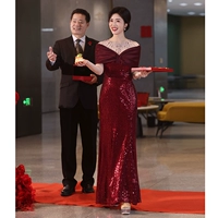 MSX724 Бордовые блестки